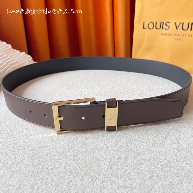 Louis Vuitton 35MM Leather Belt 71128