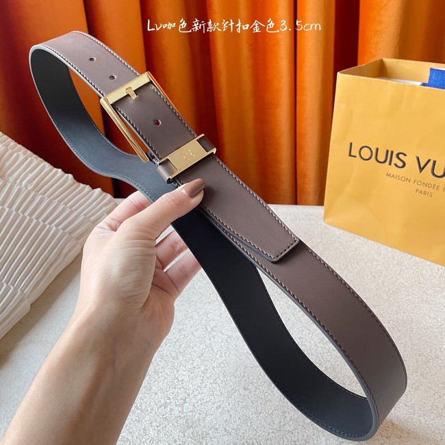 Louis Vuitton 35MM Leather Belt 71128