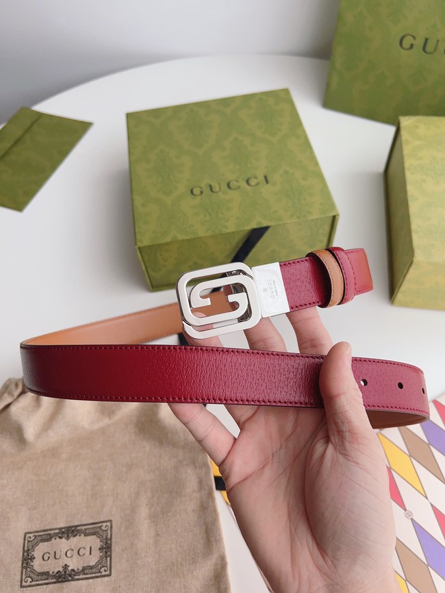 Gucci 30MM Leather Belt 71182