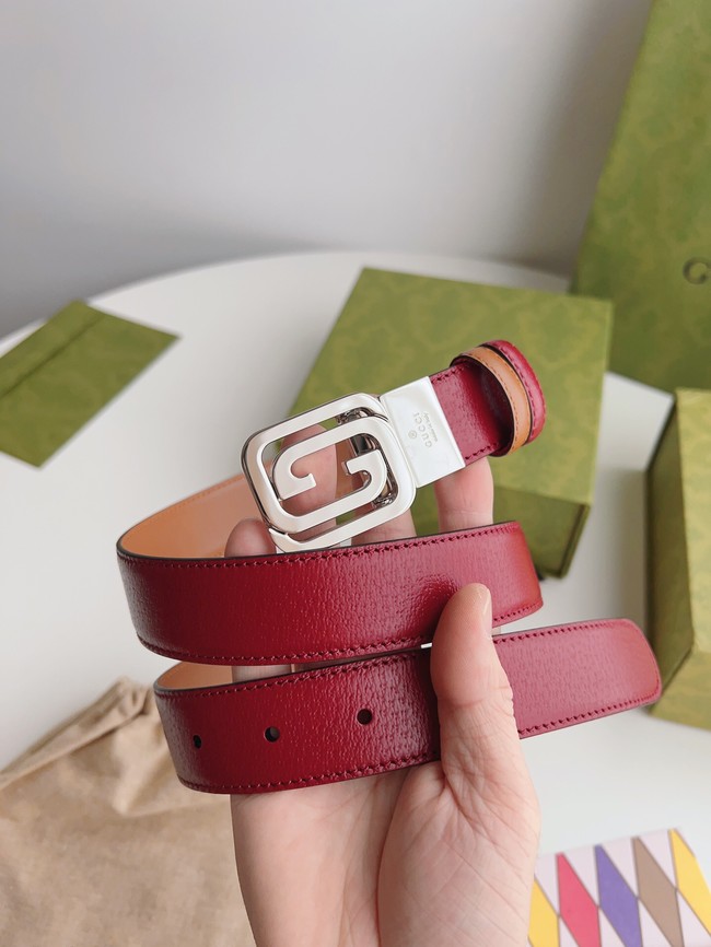 Gucci 30MM Leather Belt 71182