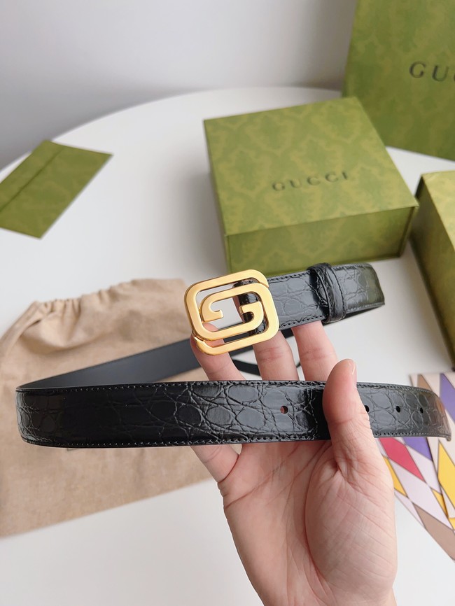 Gucci 30MM Leather Belt 71184