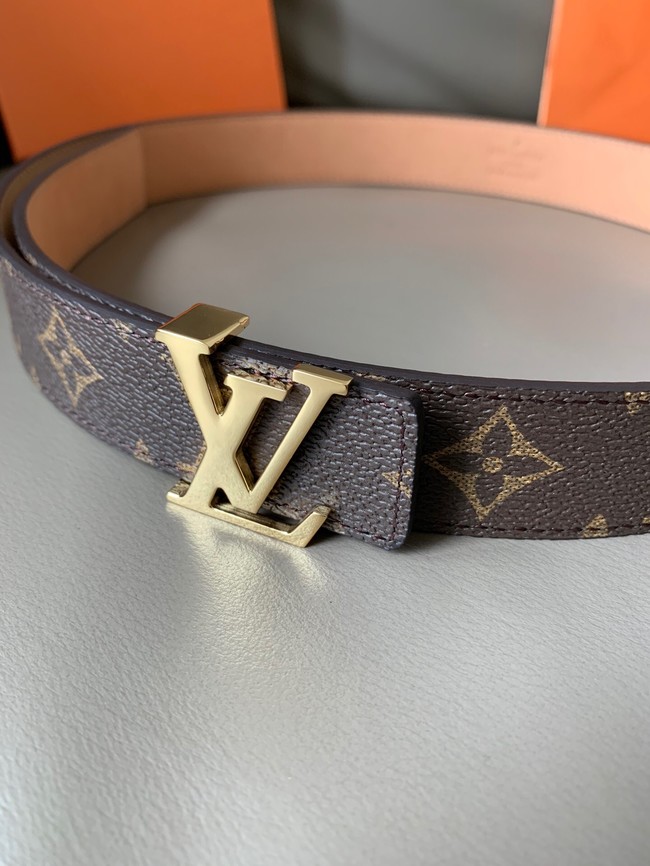 Louis Vuitton 30MM Leather Belt 71161