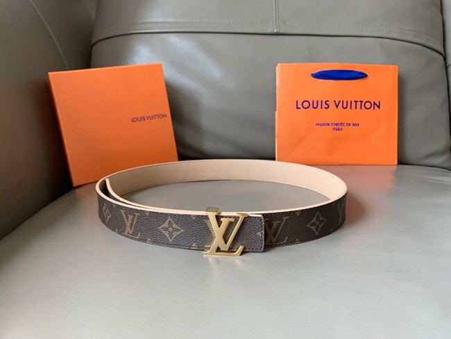 Louis Vuitton 30MM Leather Belt 71162