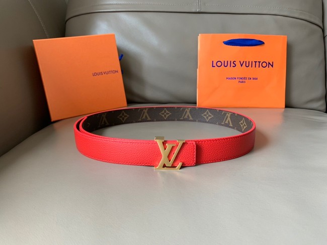 Louis Vuitton 30MM Leather Belt 71163