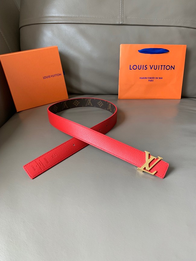 Louis Vuitton 30MM Leather Belt 71163