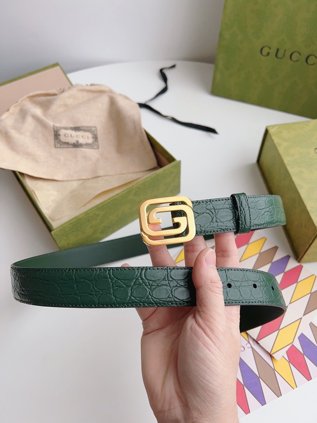 Gucci 30MM Leather Belt 71188