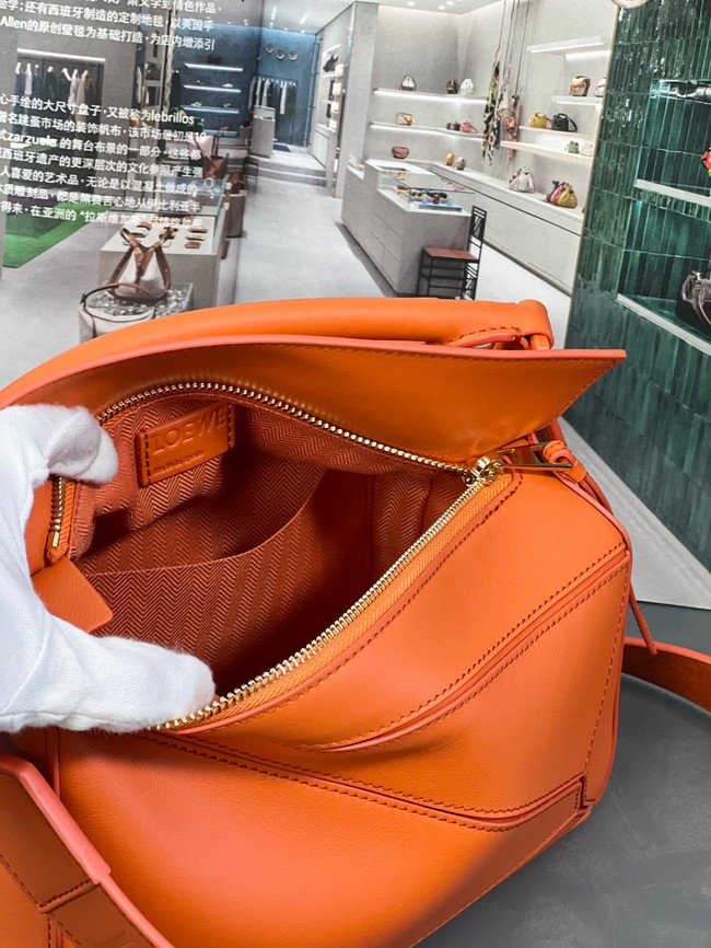 Loewe Puzzle Bag Leather 1310 Orange