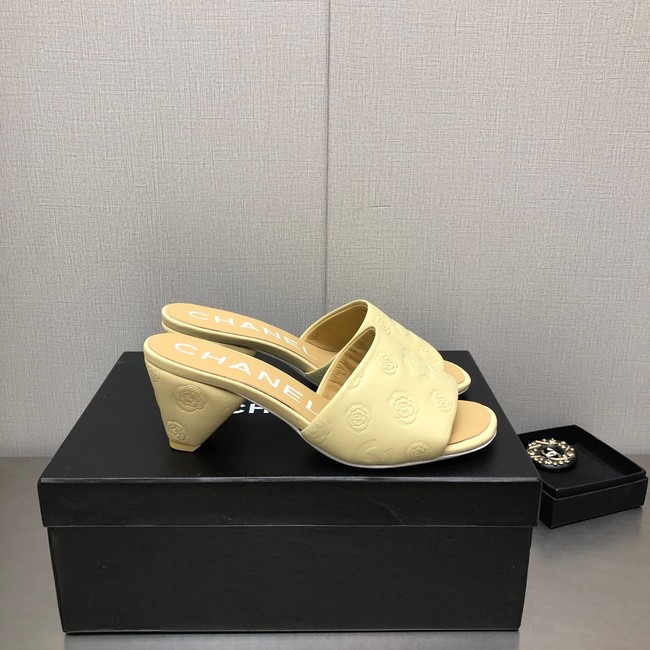 Chanel slipper heel height 6CM 91971-4