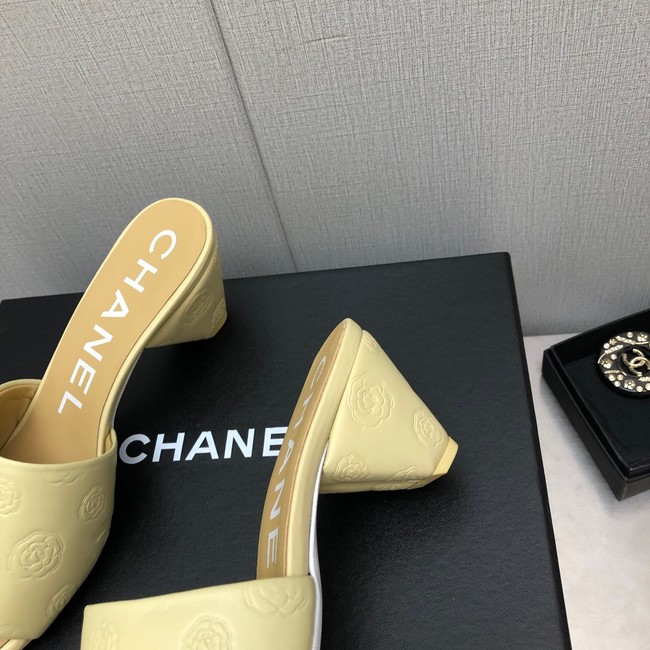 Chanel slipper heel height 6CM 91971-4