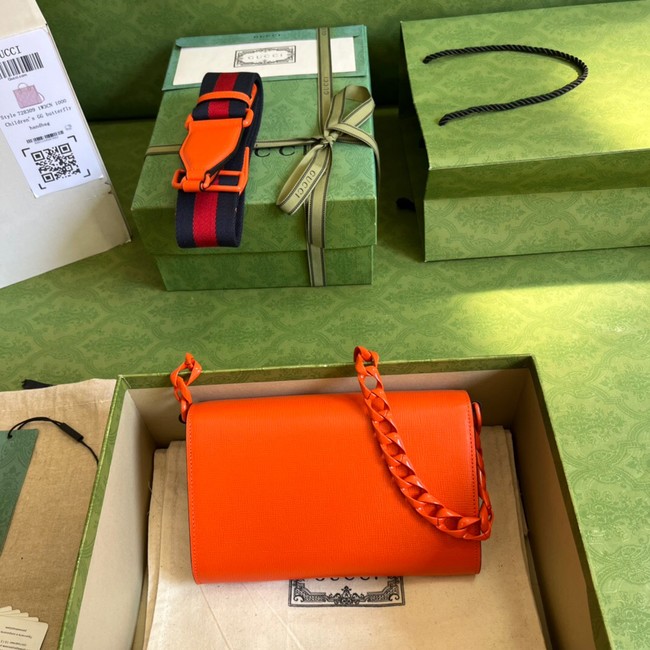 Gucci Horsebit 1955 mini bag 724713 Orange