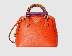 Gucci Diana mini tote bag 715775 Orange