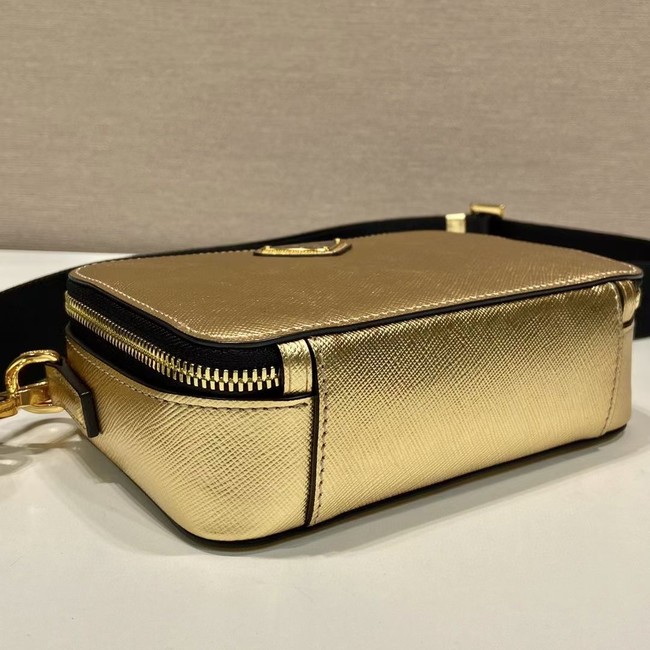 Prada Brique Saffiano leather bag 2VH070 gold