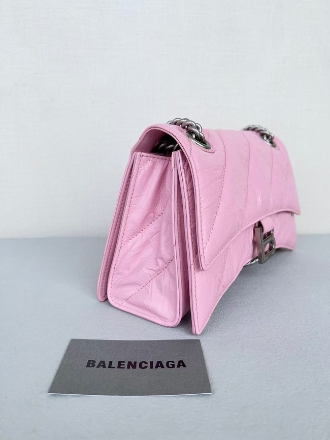 Balenciaga HOURGLASS Wallet With Chain 92885 PINK