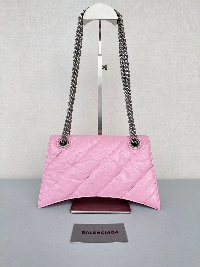 Balenciaga HOURGLASS Wallet With Chain 92885 PINK