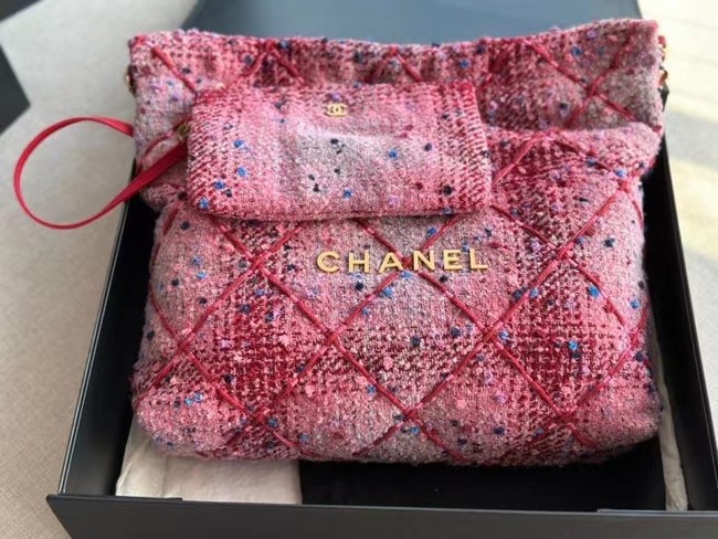 CHANEL 22 HANDBAG AS3260 pink