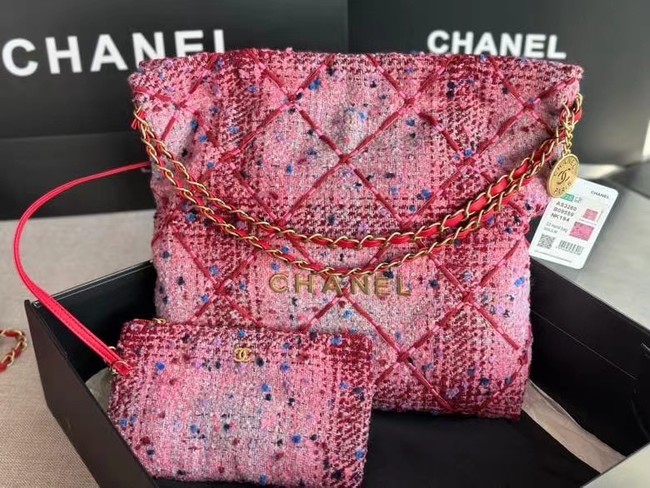 CHANEL 22 HANDBAG AS3261 pink