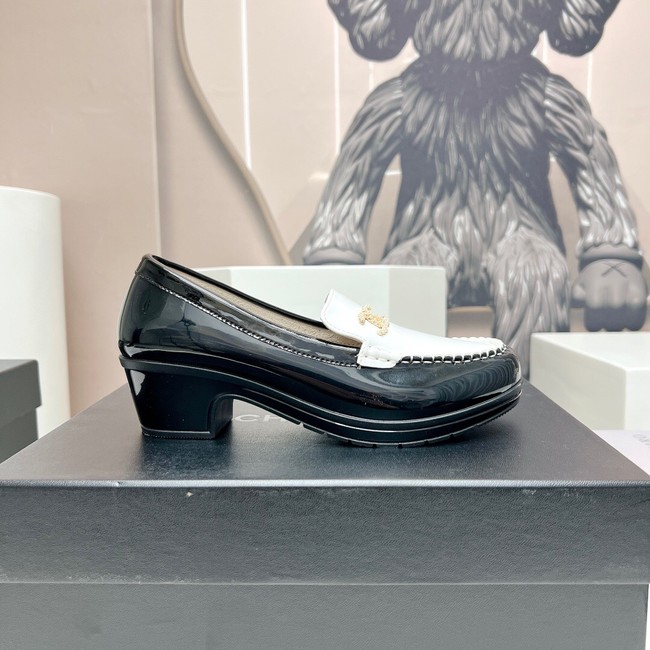 Chanel Calfskin LOAFERS heel height 4.5CM 91991-2