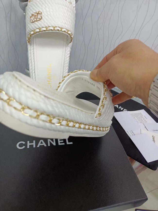 Chanel slipper 91993-6