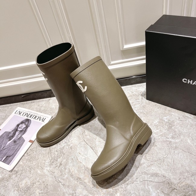 Chanel rain boot 92014-2