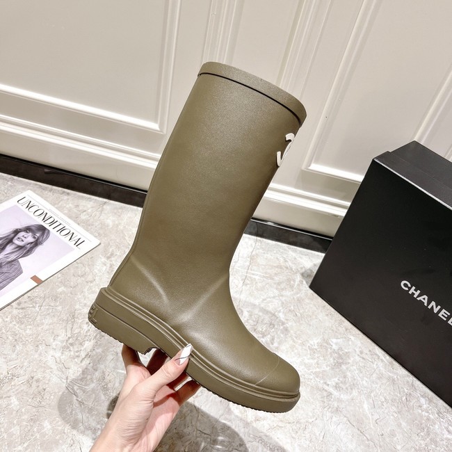 Chanel rain boot 92014-2