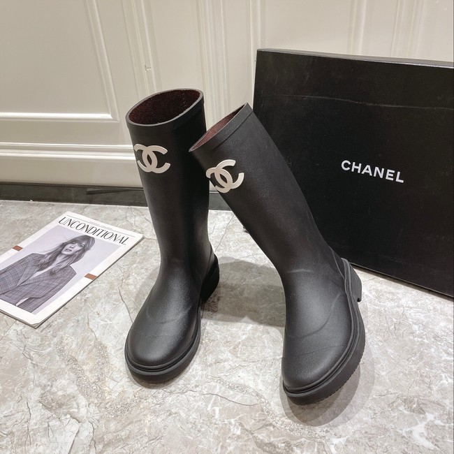 Chanel rain boot 92014-3