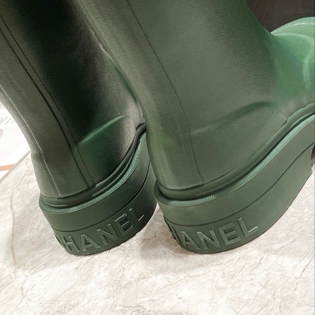 Chanel rain boot 92014-5