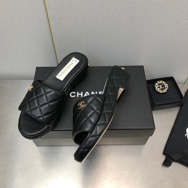 Chanel slipper heel height 3.5CM 92032-3