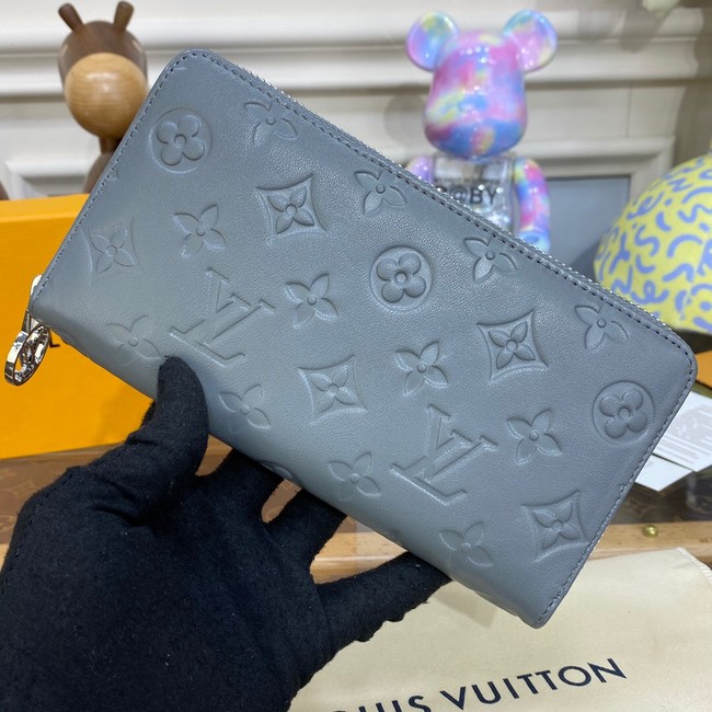 Louis Vuitton ZIPPY WALLET M81510 Anthracite Gray