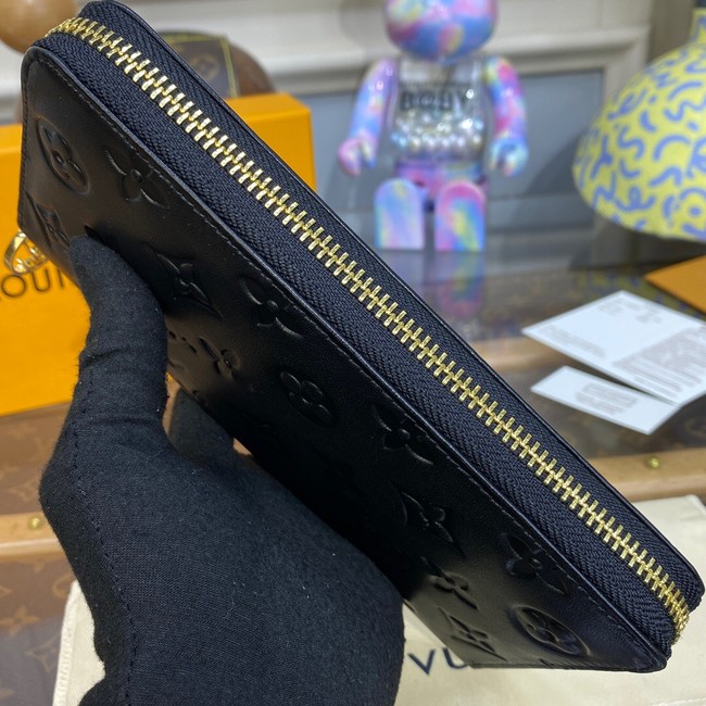 Louis Vuitton ZIPPY WALLET M81510 Black