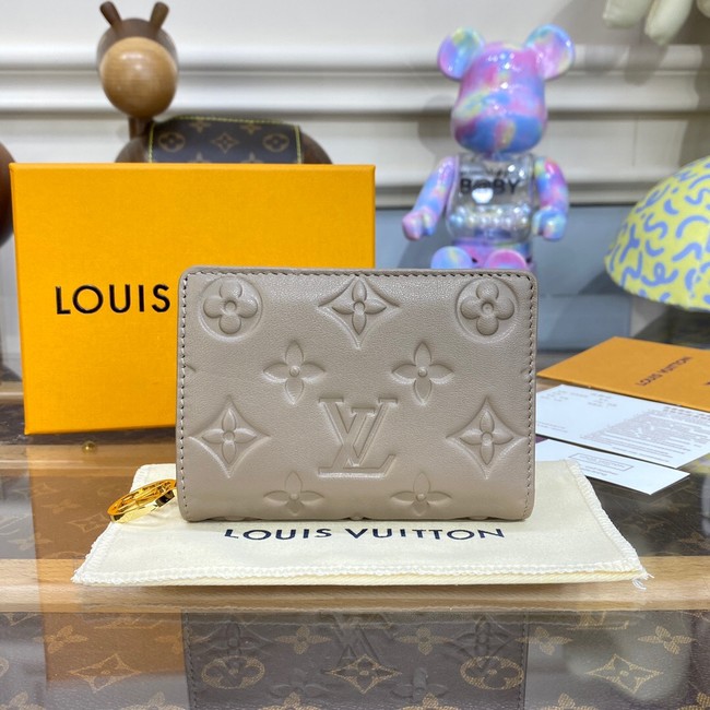 Louis Vuitton LOU WALLET M81599 Taupe Brown