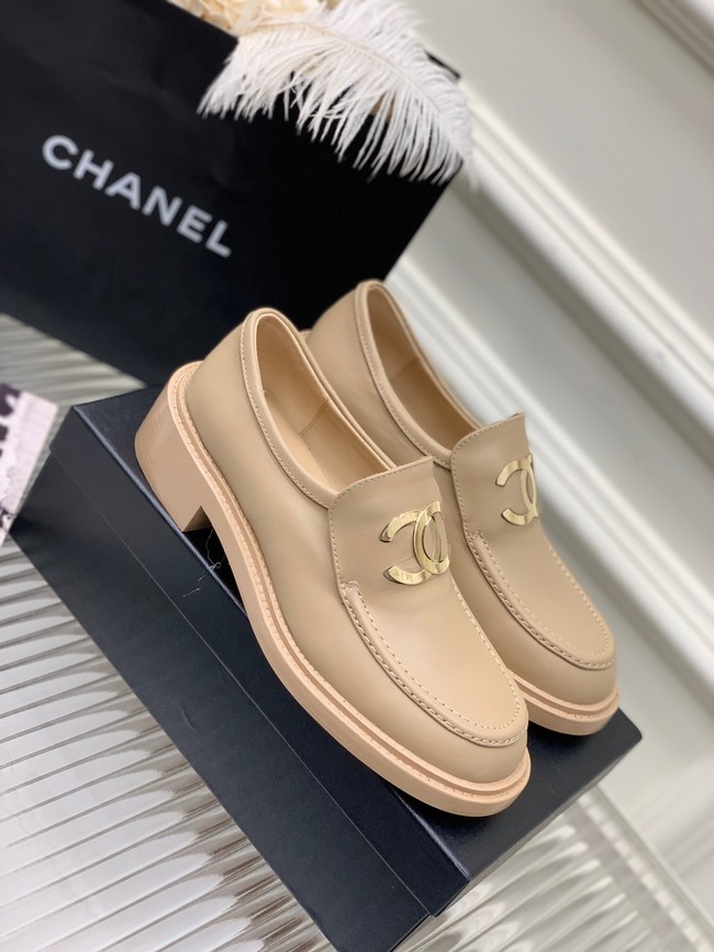 Chanel Calfskin LOAFERS heel height 5.5CM 92039-2