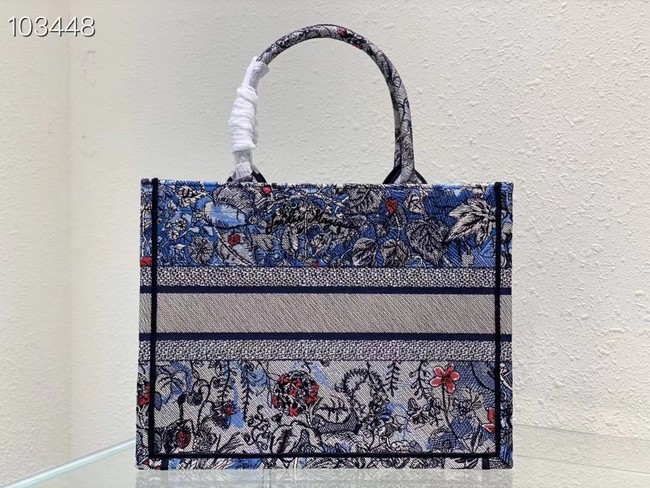 MEDIUM DIOR BOOK TOTE Embroidery M1296Z