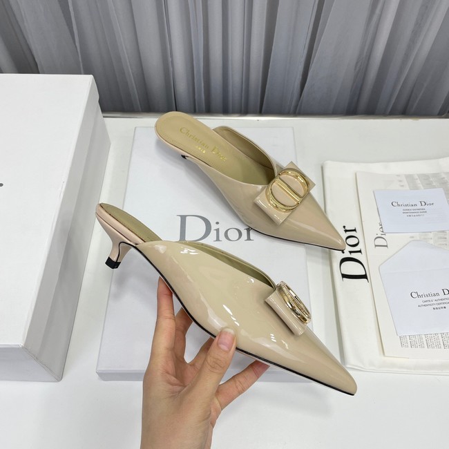 Dior slippers heel height 3CM 92093-2