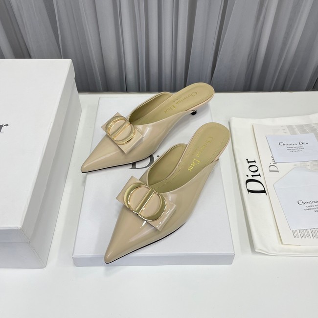 Dior slippers heel height 3CM 92093-2