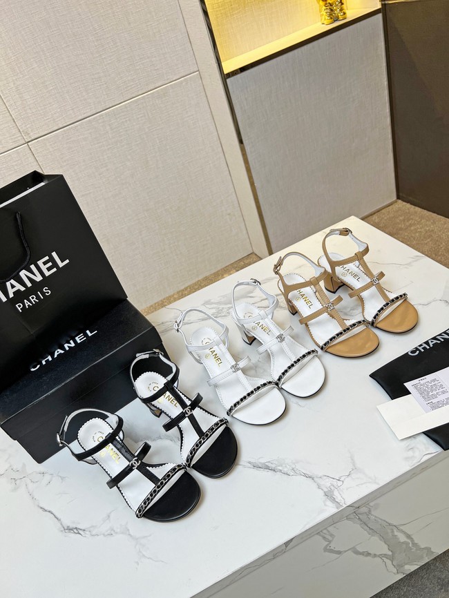 Chanel Sandals heel height 6CM 92112-1