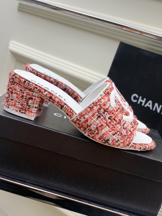 Chanel slippers heel height 5CM 92141-4