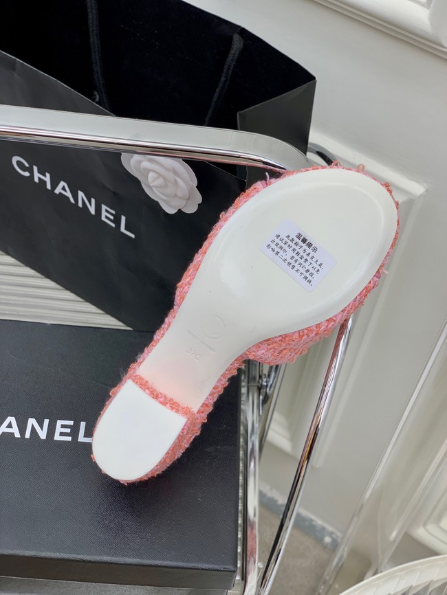 Chanel slippers heel height 5CM 92141-9