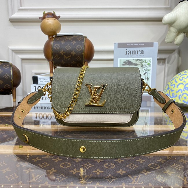 Louis Vuitton LOCKME TENDER M58554 Light Khaki Green