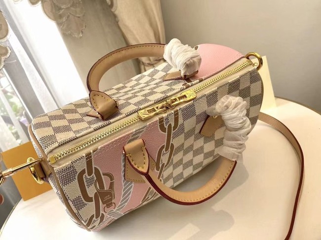 Louis Vuitton Speedy Bandouliere 25 N40473 white