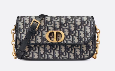 Dior 30 MONTAIGNE AVENUE BAG Blue Dior Oblique Jacquard M9260U