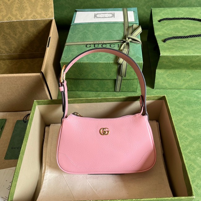 Gucci Aphrodite shoulder bag with Double G 739076 pink