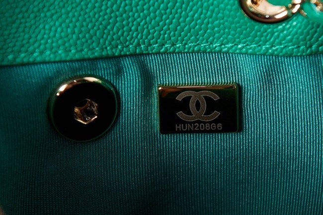 Chanel MINI BACKPACK AS3787 GREEN