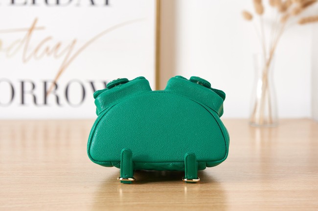 Chanel MINI BACKPACK AS3787 GREEN