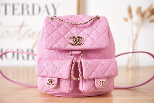 Chanel SMALL BACKPACK AS3860 Lilac