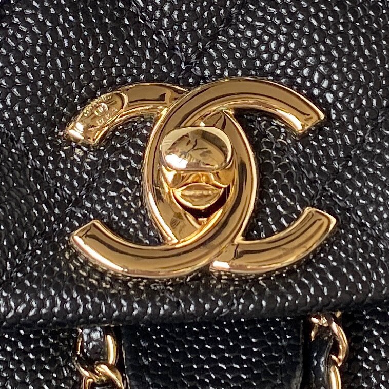 Chanel SMALL BACKPACK AS3860 black