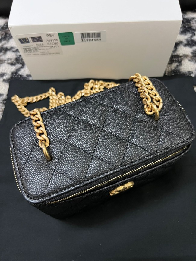 Chanel VANITY WITH CHAIN AP3120 black