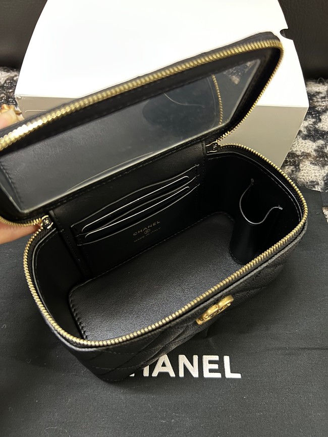 Chanel VANITY WITH CHAIN AP3120 black