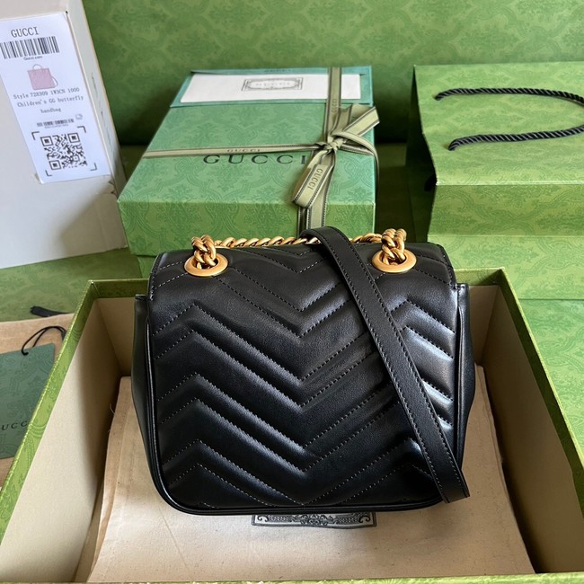 Gucci GG Marmont mini shoulder bag 739682 black