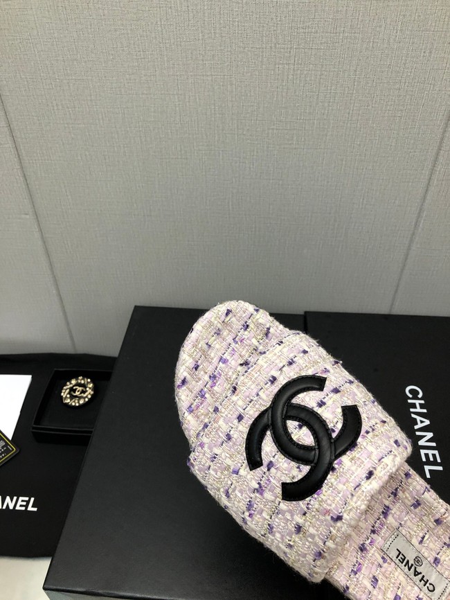 Chanel slippers heel height 3CM 93190-2