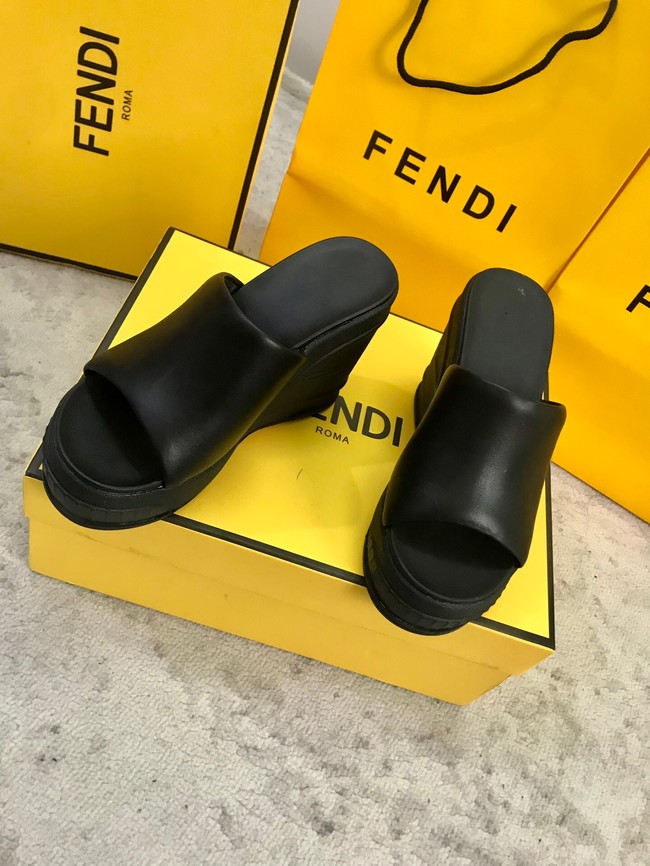 Fendi slippers heel height 8.5CM 93194-1